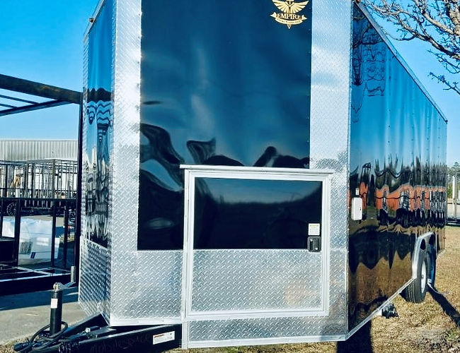 8.5x16 Concession Trailer