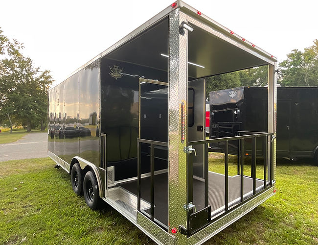 8.5x24 Concession Trailer with Porch